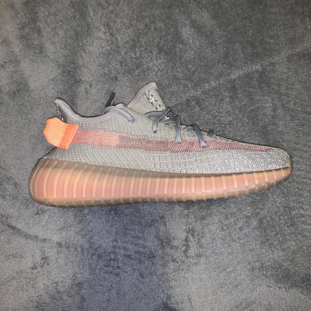 Yeezy Boost 350 V2 Gray with Pink/Coral Accents